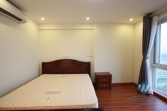 Nice apartment with full furniture available for rent in Ciputra, Hanoi.